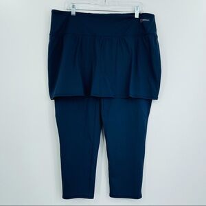 Skirted Leggings Zuda Z Move Womens Plus Size 1XP‎ Blue Petite Modest Athleisure